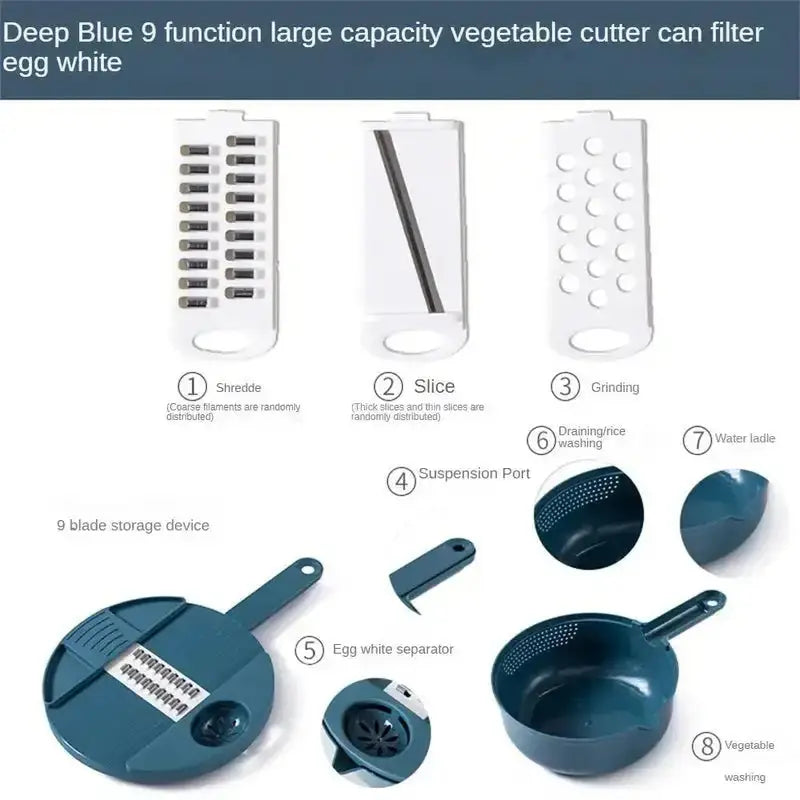 Multifunctional Vegetable Cutter Slicer