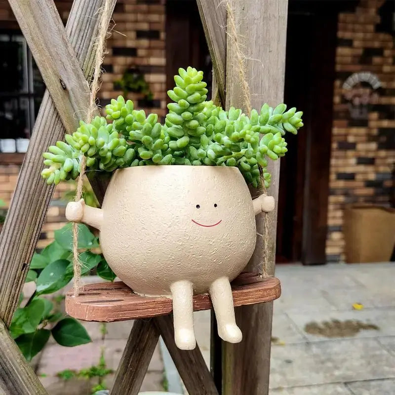 HappyFace™ Planter Pot Hanging Basket