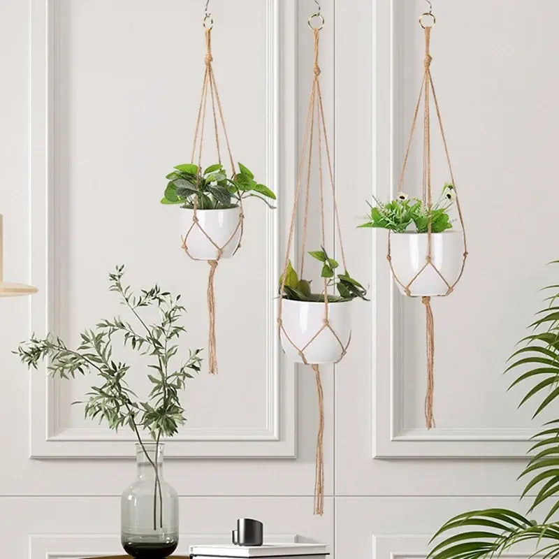 Hanging Plant Handmade Macrame Plant Han...