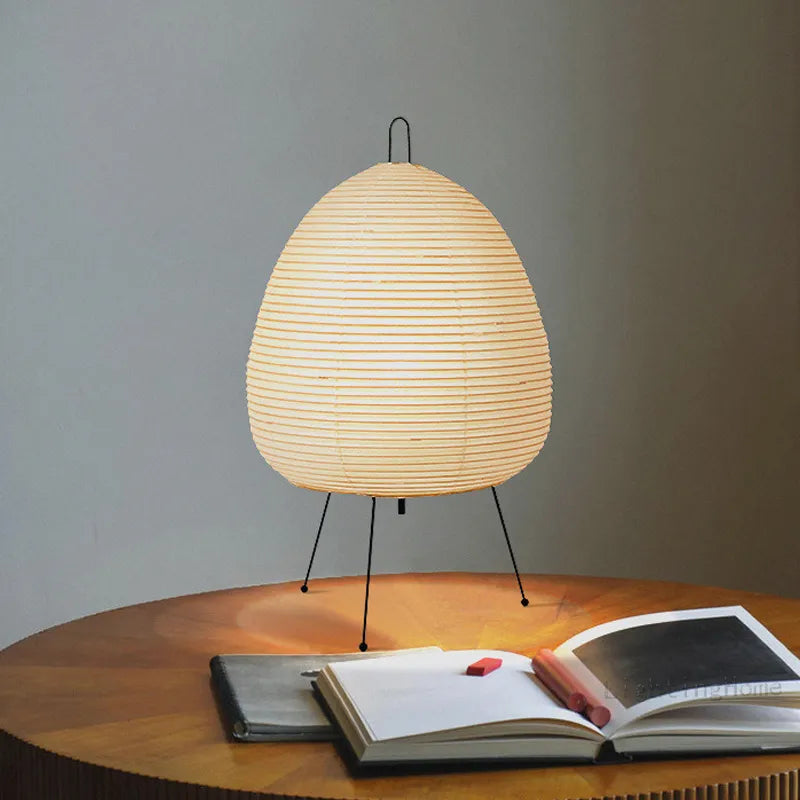 Japanese Akari Wabi-Sabi Table Lamp