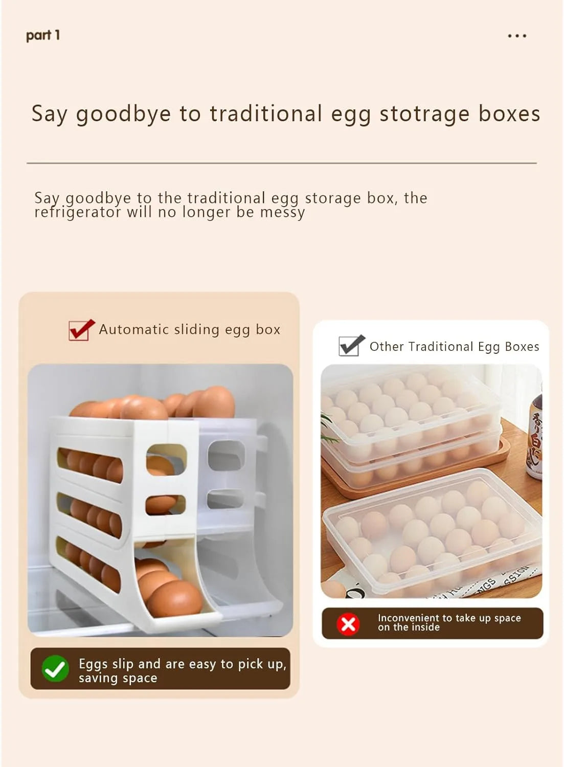 Egg-Cellent Fridge Organizer