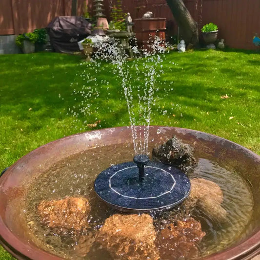 Mini Solar Water Fountain Pool Pond