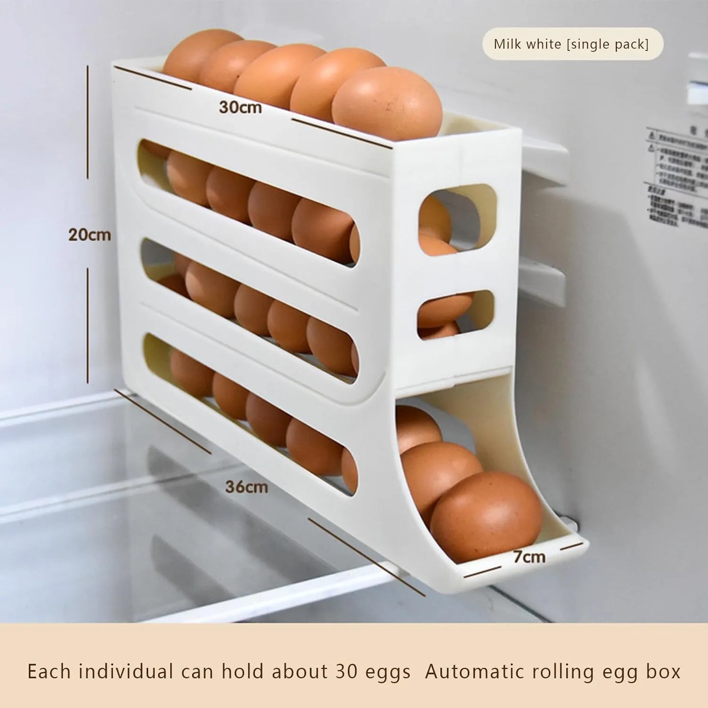 Egg-Cellent Fridge Organizer